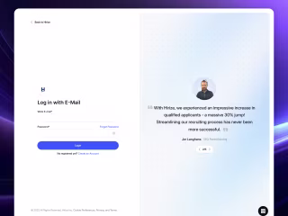 Hirize Dashboard