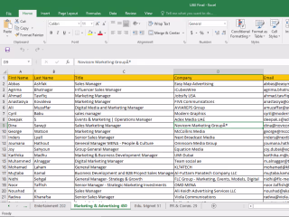 Advertising Companies Leads UAE