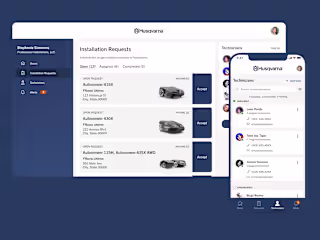 Mobile & Web App for Husqvarna :: UI/UX Case Study