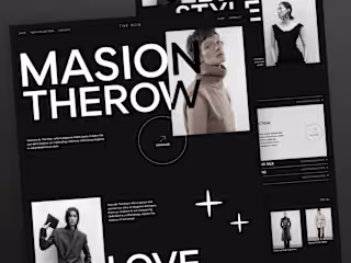 The Row - Minimalist Luxury Clothing Website
