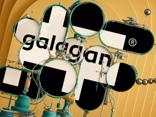 Mechanism of creative process. Promo video for Galagan Branding 