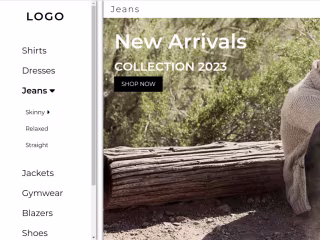 Responsive Clothing Store
