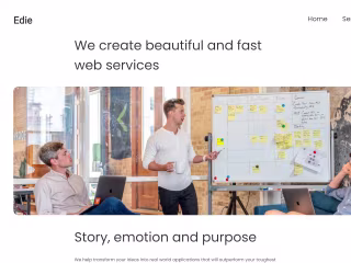 Interactive Business Homepage