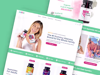 LIVS | Designed & Developed Homepage in Replo