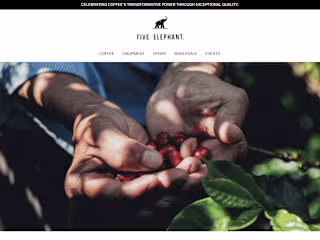 Five Elephant Website Redesign