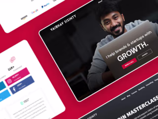 Vaibhav Sisinty - Website Design
