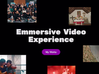 Portfolio Website for a Videographer