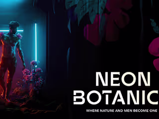 AI - Neon Botanica :: Behance