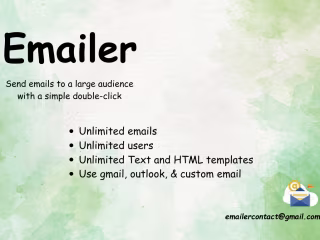 Emailer An Email Automation Tool