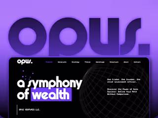 Opus | Brand Identity and Web Design