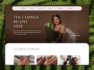 Isla – Wellness Website