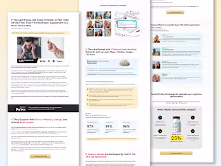 Advertorial Landing page Developed in Replo for justflow Brand
