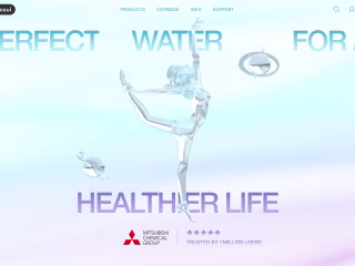 Cleansui - Creative Web Redesign