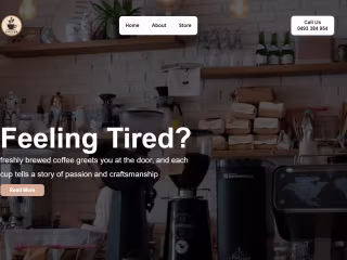 Coffee Shop Website
