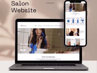 Salon website