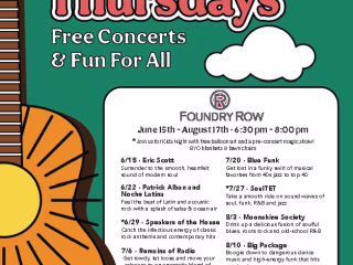 Cohesive Poster Series for Retail Center's Community Event
