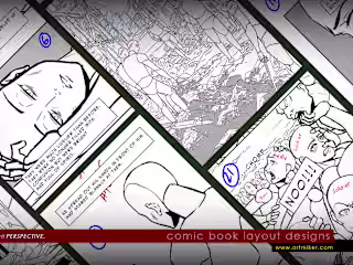 COMIC BOOK LAYOUT DESIGN SERVICES