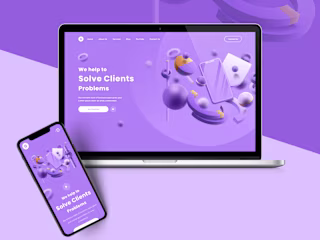 Solve Client's Problems | Landing page
