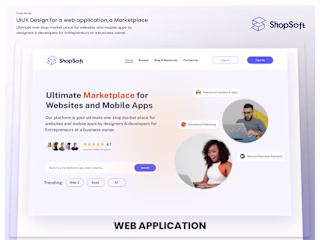 ShopSoft; Marketplace for designers & Developers :: Behance