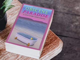 Book Cover Illustration for 'Obscene Paradise'