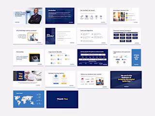 Presentation/Pitch deck designs