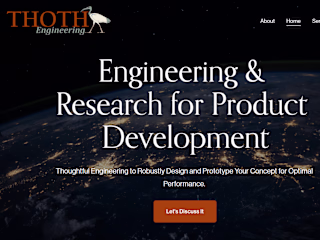Website Design + Technical Writing | Thoth Engineering