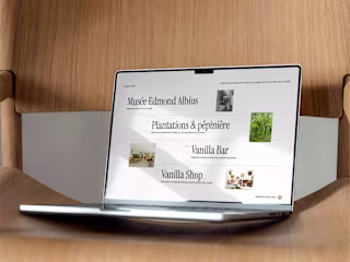 La Vanilleraie - Website Design