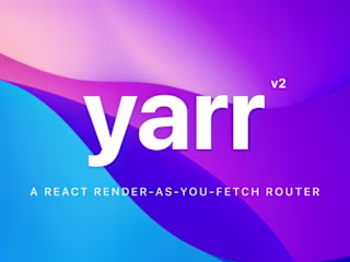 Yarr - React Render-As-You-Fetch Router 