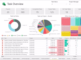 Developed multiple powerbi reports