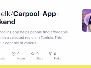 manelk/Carpool-App-Backend