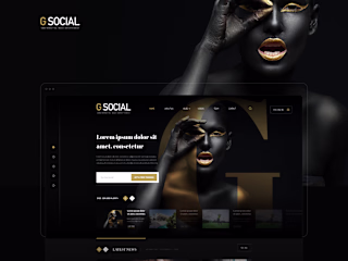 GSocial - UI Design
