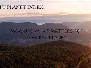 Happy Planet Index