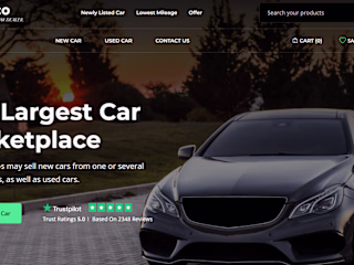 I will design Car dealership website, Car rental website for you