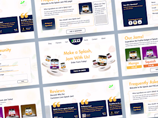 Web Design: Splash Jam