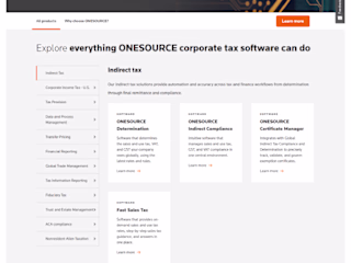 Tax Engine Migration - Vertex to Thompson Reuters ONESOURCE