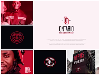 Revamped Brand Identity for Ontario Fire Department