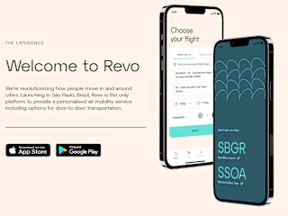 Mobile App for a helicopter "uber" service