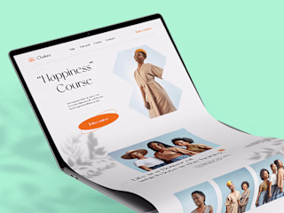 WordPress landing page
