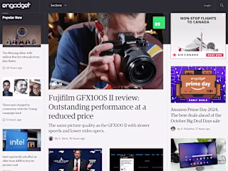 Blog creation for engadget (SEO expertise)