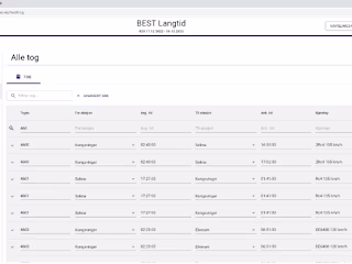 BEST-L, a system for long-term planning of track access