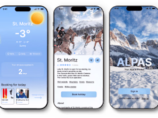 Alpas App - winter activities in the Alps from your smartphone 