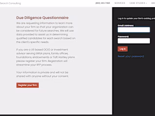 Outsourced Chief Investment Officer Due Diligence Platform