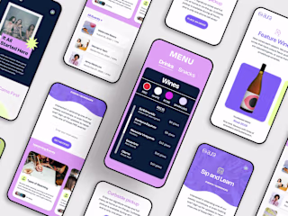 Aura Wine Bar Brand Identity + Strategy