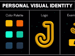 Interactive 3D Visual Identity Showcase