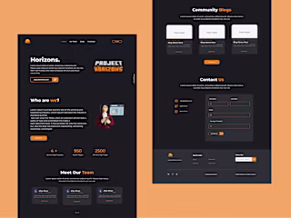 UI/UX Design - Horizons