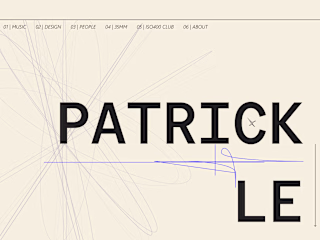 PATRICK LE: Portfolio Concept Design
