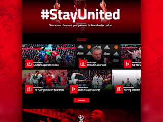 UI / UX football web experience