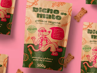 Branding and Packaging for a Vegan Tidbit - Bicho do Mato