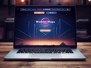 Website Concept - Wonder Maps :: UI/UX