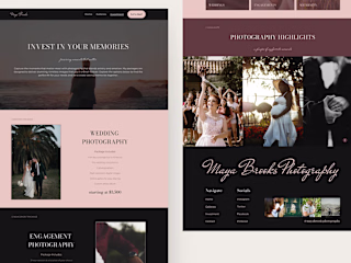 Professional Photography Website | Framer Template Project
